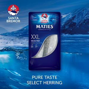 Filets de hareng de l'Atlantique XXL sélectionnés, légèrement salés à l'huile, 300 g, vente en gros directement du fabricant - Product Image 3