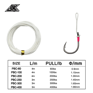 Aiguille de tressage <span class=keywords><strong>pour</strong></span> <span class=keywords><strong>ligne</strong></span> de pêche en PE à âme creuse PBC, <span class=keywords><strong>ligne</strong></span> d'assistance <span class=keywords><strong>pour</strong></span> hameçon de pêche au jig, fabrication japonaise - Product Image 3
