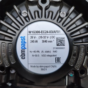 Ventilador Axial de Refrigeración para Aire Acondicionado Automotriz ebmpapst W1G300-EC24-03/AF01 W1G300-EC24-04, Condensador EC de 300 mm y 245 W, Evaporadores - Product Image 4