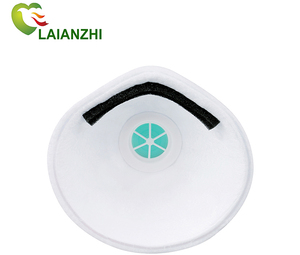 Máscara protectora desechable en forma de taza con válvula, CE <span class=keywords><strong>FFP2</strong></span> EN149 LAIANZHI K9211, respiración suave de 4 capas, alta calidad, precio barato - Product Image 3