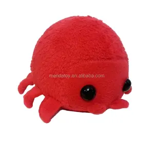 Jouet insecte en velours rouge, pendentif personnalisé, pour insectes en peluche, usine, haute qualité