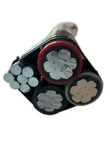Câble Aérien KAODEE à Bon Prix, 4 Conducteurs, 3*50+50mm², Basse Tension, Isolation XLPE Torsadée, Conducteur en Aluminium, OEM, Insul OEM, AB - Product Image 2