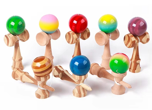 Juguete Educativo de Madera Kendama Directo de Fábrica, Pelota para Coordinación Mano-Ojo para Niños Principiantes - Product Image 3