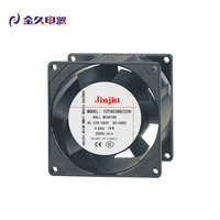 Ventilateur de refroidissement axial sans balais AC 92*92*25mm avec roulement à billes, à haut débit d'air et faible bruit pour le refroidissement des boîtiers d'ordinateur