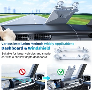 Kit de Soporte con Ventosa para Starlink Mini, para el Tablero del Auto, Parabrisas, Soporte para Vehículos, Garantiza una Señal Satelital Estable - Product Image 4