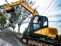 Excavatrice géante de 50 tonnes, super grande, 950E, machine robuste pour les travaux miniers industriels