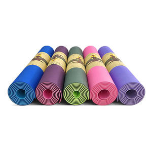 Chifory alta calidad personalizado 6mm ecológico duradero Pilates dos colores TPE estiramiento ejercicio Yoga Mat - Product Image 3