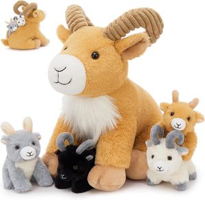 Juguete de Peluche de Cangrejo de Simulación, Mamá con Cría, Animales Marinos de Peluche Suaves para Niños, Regalo al por Mayor - Product Image 4