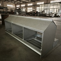 Nichoirs roulants pour poulets Collection d'œufs Nichoir de poulet Nouveau design Nichoir pour pondre des poulets