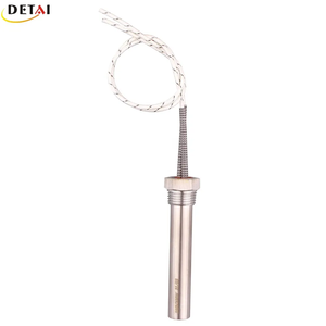 Élément chauffant de tige chaude cylindrique de réchauffeur de cartouche d'immersion 1/2 "fil 220V 1KW en stock - Product Image 4