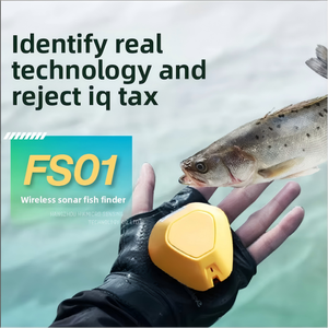 Détecteur de poissons sans fil par <span class=keywords><strong>sonar</strong></span>, détecteur de pêche ultrasonique avec vision nocturne HD sous-marine - Product Image 6