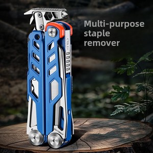 Herramienta Multiusos de Supervivencia al Aire Libre, Extractor de Clavos, Alicates Multifunción, Navaja Plegable Portátil para Camping y Auto - Product Image 5