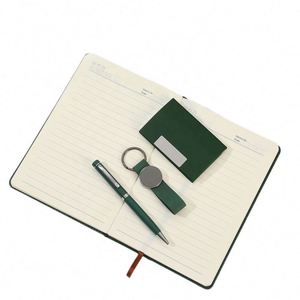 Elegant <b>Notebook</b> Gift <b>Set</b> with Keychain Pen - Perfect for Corporate Gifts & Teacher Appreciation - Product Image 4