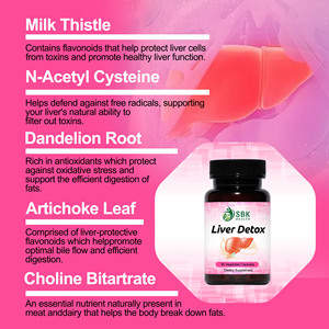 Capsules de détoxification hépatique de haute qualité avec choline, qui aident à protéger les cellules du foie des toxines et à améliorer leur fonction. - Product Image 3