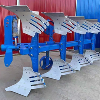 Arado Reversible de Tres Pliegues Pioneer 3 para Tractor, de Bajo Consumo, con Control Hidráulico para Maquinaria Agrícola de Labranza Eficiente