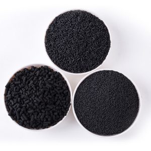 Giá tốt nhất than dựa trên vỏ dừa gỗ dựa trên cột bột dạng hạt nghiền hạt vỏ than hoạt tính - Product Image 1