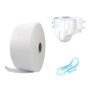 Rollo de Material No Tejido Ecológico TNT, Tela No Tejida Suave de Polipropileno Spunbond para Pañales de Bebé - Product Image 2