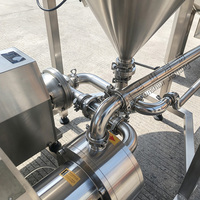 Mélangeur de poudre automatique haute performance avec fonction de broyage, capacité 100L, en acier inoxydable SUS304, homogénéisateur pour produits chimiques, 220V/380V