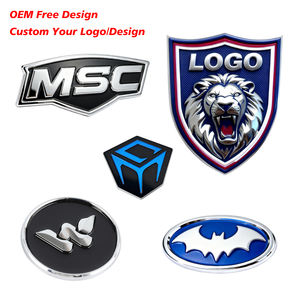 شعار سيارة مخصص من البلاستيك ABS، شارات للدراجات النارية، حروف معدنية من الألومنيوم، ملصقات، شعار ثلاثي الأبعاد بارز للسيارات، لوحة اسم - Product Image 2