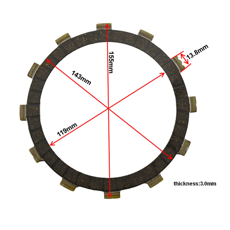 JINFANNIBI Kit completo de embrague de alta resistencia con resortes, placa de disco de embrague para Yamaha Warrior 350 Raptor 350 BIG Bear 350 Kodiak 400 MOTO-4 350 1987-2013