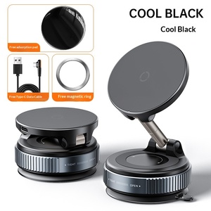 Supporto per Telefono da Auto con Caricatore Wireless Magnetico 15W Regolabile e Pieghevole, Ricarica Rapida Universale per Navigazione Auto - Product Image 2
