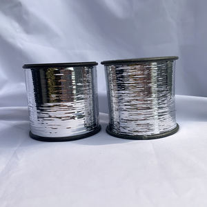 เส้นด้ายทอโลหะสีเงินถักไหมพรมถักไหมพรม1/32 1/36 2.5um ม. ความดื้อรั้นสูงความแข็งแรงสูงสำหรับงานตัดเย็บ - Product Image 3