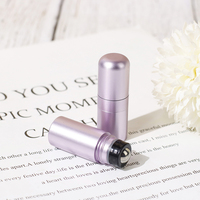 Tube d'emballage en alliage d'aluminium pour inhalateur nasal vide d'aromathérapie avec flacon à bille et bâtonnet en coton