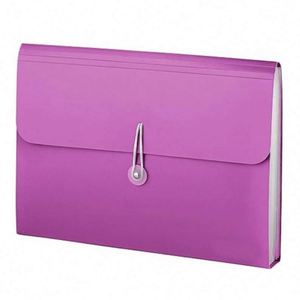 Organisateur de documents A4 à 13 poches, dossiers extensibles, porte-documents accordéon avec fermeture à boucles élastiques - Product Image 4