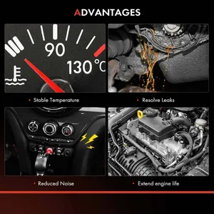 Bộ điều nhiệt lắp ráp với bộ điều nhiệt cho Toyota Tacoma 2005-2015 FJ Cruiser OE 160310P010 1603131010 1603131011 - Product Image 6