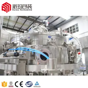 Máquina Automática Rotativa para la Elaboración de Agua con Gas para Línea de Producción de Bebidas Carbonatadas a Gran Escala - Product Image 6