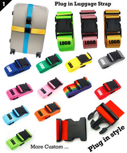 Meilleure qualité ceinture à bagages pour voyage d'affaires avec serrure Logo personnalisé sangles à bagages réglables TSA valise de voyage sangle de ceinture à bagages - Product Image 2