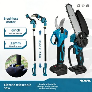 Scie d'élagage télescopique sans fil à batterie lithium SK5, moteur sans balais, coupe-branches électrique XCH-19 CN - Product Image 2