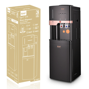 <span class=keywords><strong>RAF</strong></span> R.11011 Dispenser d'Acqua di Lusso con Finiture in Oro Rosa, Portabicchieri Integrato e Controllo della Temperatura a 3 Vie per Casa - Product Image 1