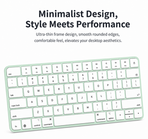 คีย์บอร์ด Original Magic Keyboard A2450 สำหรับ iMac และ Mac มือสองของแท้ มีหลายสีให้เลือก (สีเขียว) – เกรด A - Product Image 1