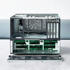 Vente flash : boîtier de serveur NAS Micro ATX à 9 baies, mini rack avec ventilateur pour le stockage à domicile, serveur <span class=keywords><strong>PC</strong></span> de bureau, <span class=keywords><strong>cloud</strong></span> privé - Product Image 5