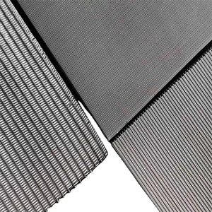 Tela de malla de alambre de acero inoxidable de disco redondo tejido liso/holandés para máquinas de extrusión - Product Image 3