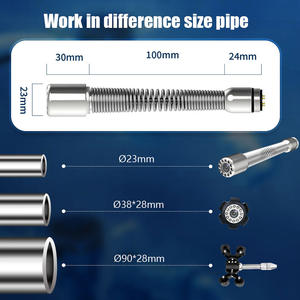 <span class=keywords><strong>PVC</strong></span> 10.1 pouces vidange et inspection de <span class=keywords><strong>tuyau</strong></span> 360 degrés CMOS 32MM lentille IP68 double lentille endoscope - Product Image 2