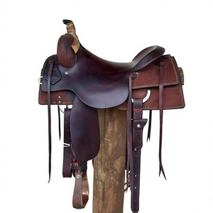 Silla de Montar de Cuero Duradera Estilo Occidental BS International, Ecológica, de Alta Calidad, Precio al por Mayor, Cuero Puro para Equitación - Product Image 2