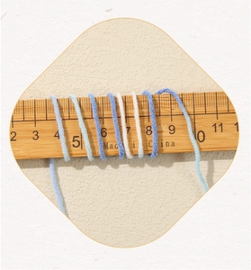 Fil de crochet en laine de coton de lait doux à 4 brins pour débutants matériel de bricolage à tricoter à la main pour poupée écharpe pour bébé fil Crochet - Product Image 4