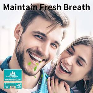 Реминерализующая жевательная резинка супер мятный ксилит, свежая, без сахара для здоровья зубов - Product Image 6