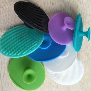 Silicone Facial Cleansing Brush Silicone <b>Scrubbers</b> Brush Blackhead <b>Scrubber</b> Brush Deepcleansing - Product Image 3