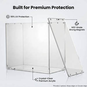 Vente en gros usine : Étui en acrylique 5/8 mm pour ETB, fermeture magnétique puissante N52, protection UV à 99 % pour Pokémon Elite Trainer Box Guard - Product Image 4