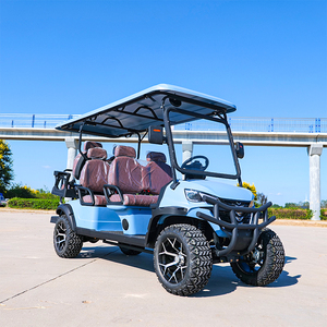 Voiturette de golf électrique <span class=keywords><strong>6</strong></span> places, batterie lithium, homologuée pour la route, certifiée, modèle 2026, pour le tourisme et les terrains de golf - Product Image 5