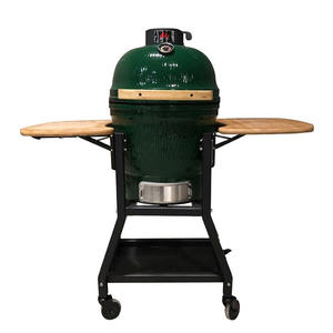 Parrilla Kamado <span class=keywords><strong>de</strong></span> Cerámica Moderna para Barbacoa, Color Verde Huevo, 18 Pulgadas, Carbón Vegetal para Exteriores, Oxígeno para Barbacoa, Parrilla <span class=keywords><strong>de</strong></span> Carbón Vegetal <span class=keywords><strong>Casera</strong></span> - Product Image 3