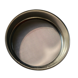 Tamiz de Prueba de Acero Inoxidable Tejido de Apertura Uniforme de 45, 53, 63 m, 200 mm de Diámetro para Cribado de Suelo y Arena, ISO9001, Soldadura por Flexión - Product Image 2