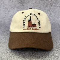 Casquette de baseball sportive à 6 panneaux en chanvre bicolore avec broderie animale, non structurée, légèrement incurvée, à visière fine et souple, style Dad Hat
