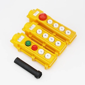 Cob 61 Waterproof Push <b>Button</b> Switch Ip65 Plastic Crane Control Handle For Electric Hoist Operation - Product Image 2