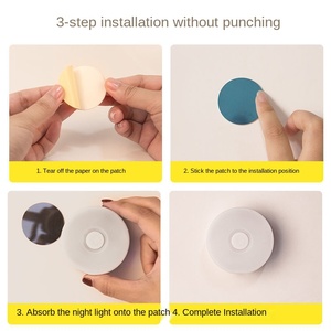 Wholesale <b>Motion</b> <b>Sensor</b> <b>Light</b> <b>Led</b> USB NightLights Rechargeable Lamp for Bedroom Staircase Hallway Cupboard Lighting - Product Image 5