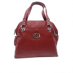 Bolso de Mano Casual para Mujer, de Cuero Genuino Verde, con Cierre de Cremallera, Impermeable, Gran Capacidad, Ligero y Plegable - Product Image 3