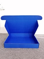 Boîte de classement en papier kraft recyclable en forme d'avion, avec logo personnalisé imprimé en quadrichromie, revêtement UV et gaufrage à chaud doré, luxe